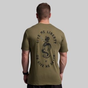 Give Me Liberty Tee (Tactical Green)
