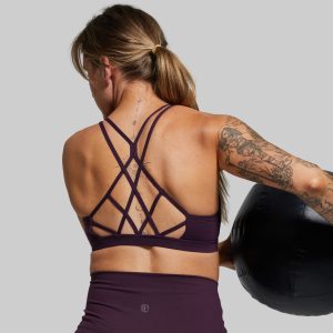 Warrior Original Sports Bra (Brand Strength-Plum)