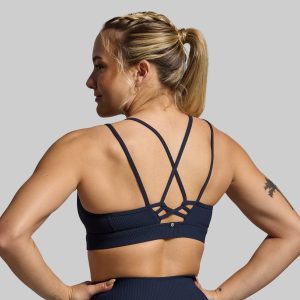 Lotus Sports Bra (BP Navy)