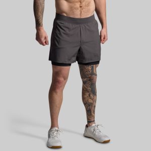 Versatile Short w/ Compression 5 (Gunmetal)