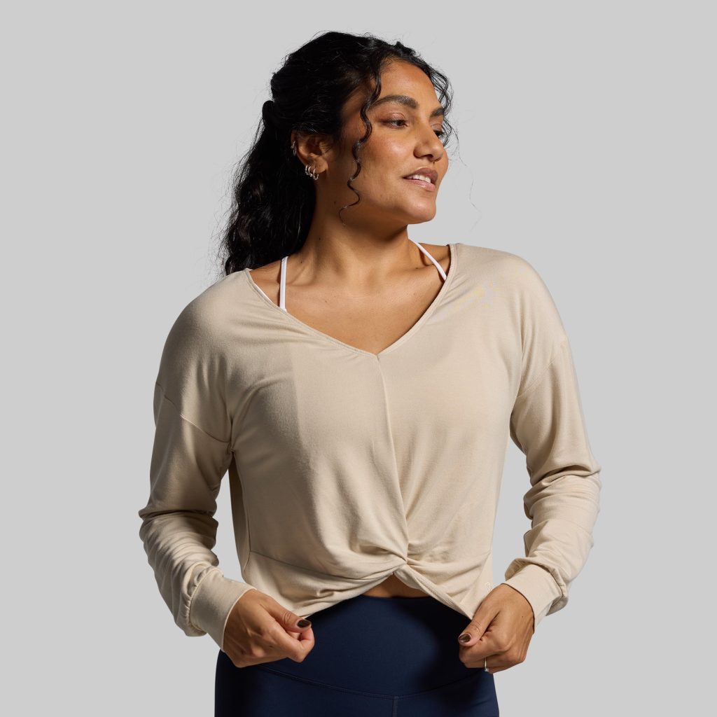 Two Ways Long Sleeve (Oatmeal)