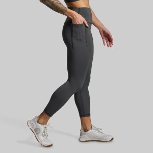 Your Go To 7/8 Legging w/ Pockets 2.0 (Gunmetal)