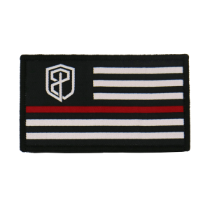 Born Primitive Velcro Flag Patch (Thin Red Line)