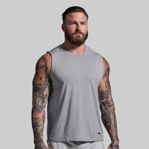 Training Muscle Tank (Light Heather Grey)
