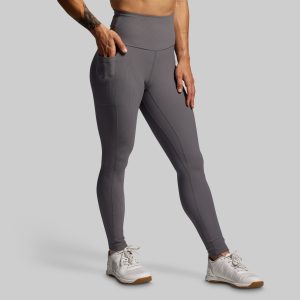 Limitless Legging w/ Pockets (Dark Grey)