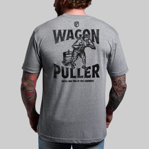 Wagon Puller Tee (Heather Grey)