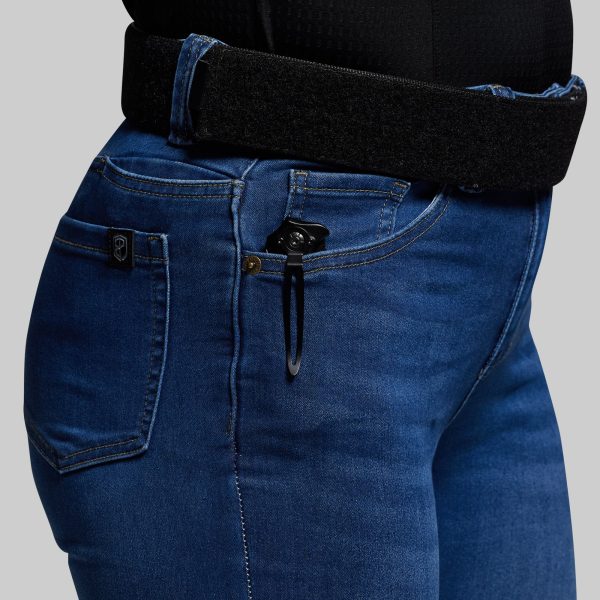 FLEX Recon Mid-Rise Skinny Jean (Dark Wash)