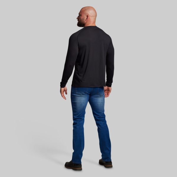 BP Premium Basic Henley (Black)