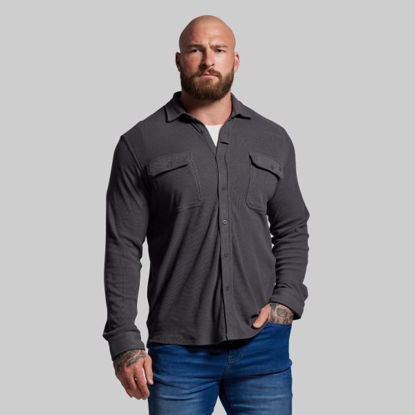 Woodsman Stretchy Corduroy (Gunmetal)