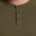 BP Premium Basic Henley (OD Green)