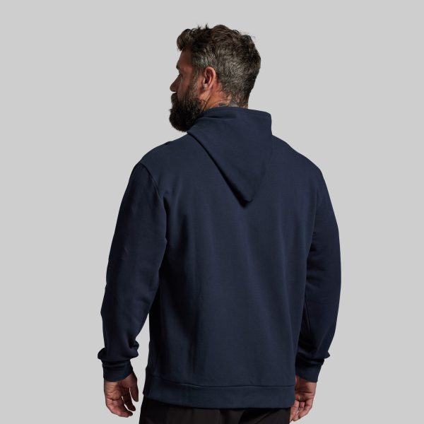 American Original Embossed Men's Unmatched Hoodie (BP Navy)