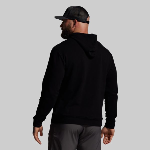 BP Flag Men's Unmatched Hoodie (Black)