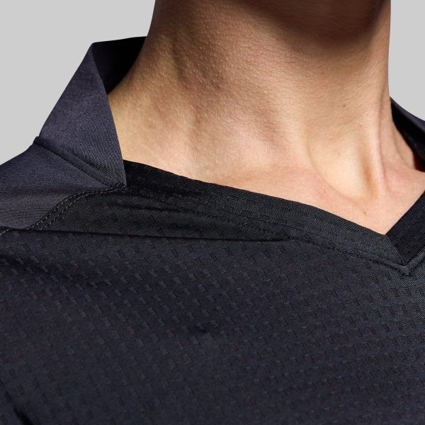 Women's Long Sleeve Op Top Pro (Black)