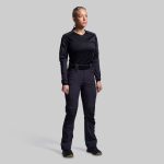 Women's Long Sleeve Op Top Pro (Black)