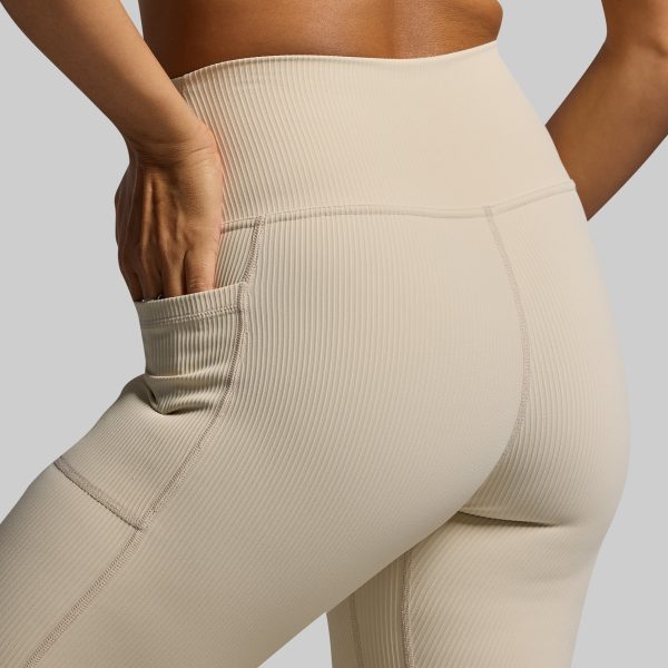 All or Nothing Capri w/ Pockets (Oatmeal)