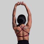 Serenity Sports Bra (Brand Strength-BP Navy)