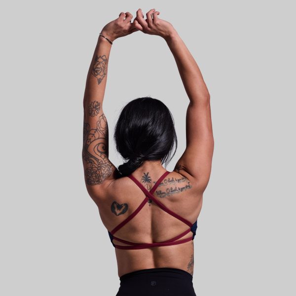 Serenity Sports Bra (Brand Strength-BP Navy)