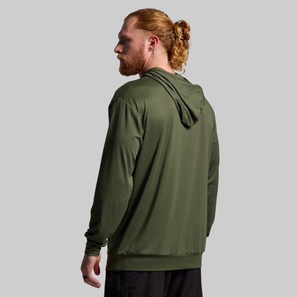 Athleisure Hoodie (Tactical Green)