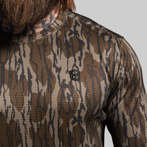 Quiver Grid Fleece Thermal Top (Mossy Oak® Original Bottomland®)