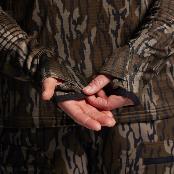 Women's Quiver Half Zip Hoodie 2.0 (Mossy Oak® Original Bottomland®)