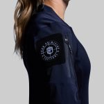 Women's Long Sleeve Op Top (Police Blue)
