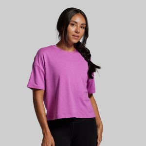 BP Premium Basic Crop Tee (Viola)